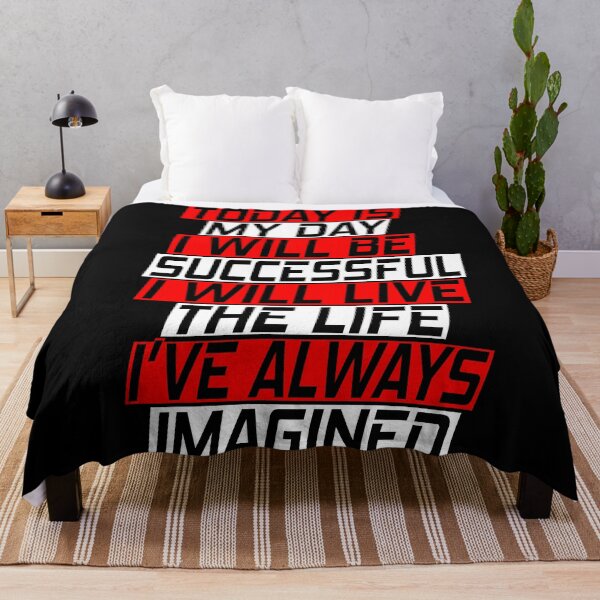 Item preview, My day will be succesful. I will live the life I've always imagined. designed and sold by SelfMotivation.