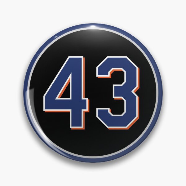 Item preview, RA Dickey #43 Jersey Number designed and sold by StickBall.