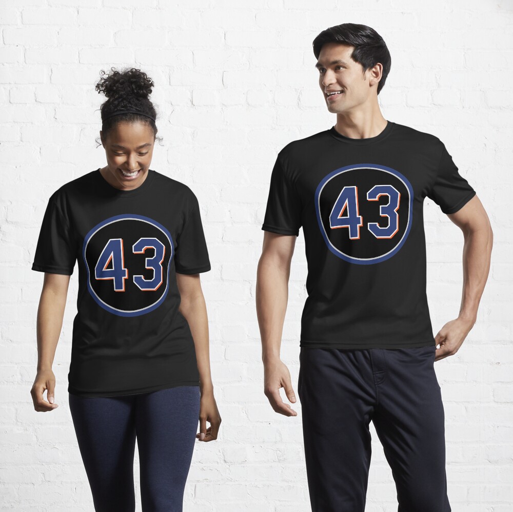 RA Dickey #43 Jersey Number | Sticker