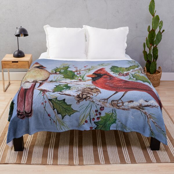 Item preview, Cardinals In Winter Part 3 designed and sold by pikolasart.