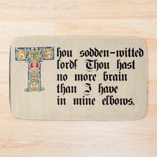 Item preview, Shakespearean Insults XXV designed and sold by brushandframes.