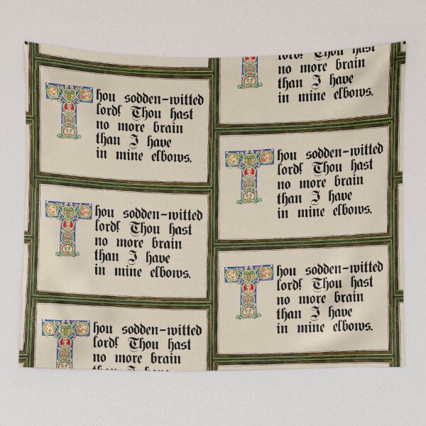 Item preview, Shakespearean Insults XXV designed and sold by brushandframes.