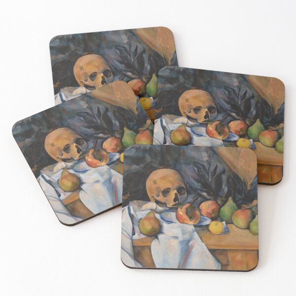 Item preview, Still Life with Skull (Nature morte au crâne) by Paul Cézanne designed and sold by IslandArt.