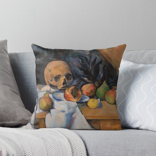 Item preview, Still Life with Skull (Nature morte au crâne) by Paul Cézanne designed and sold by IslandArt.