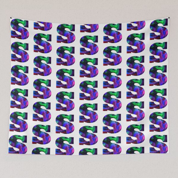 Item preview, Letter S - Cosmic Tie Dye  designed and sold by royrahul.