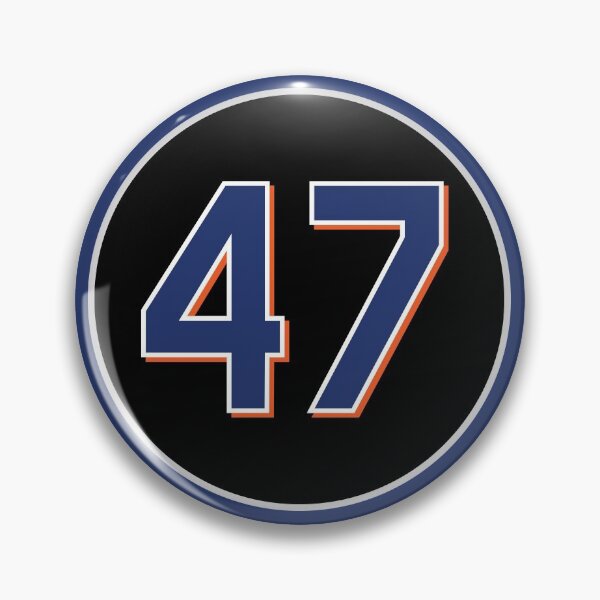 Item preview, Tom Glavine #47 Jersey Number designed and sold by StickBall.