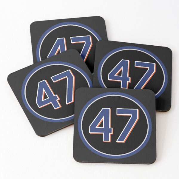 Item preview, Tom Glavine #47 Jersey Number designed and sold by StickBall.