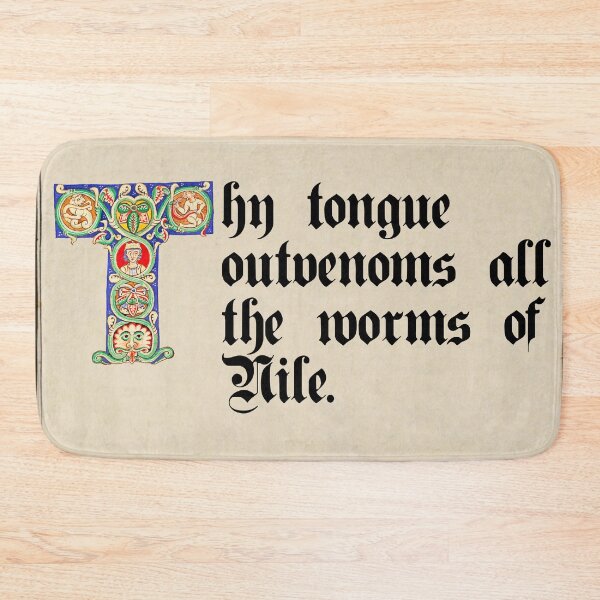 Item preview, Shakespearean Insults XXVI designed and sold by brushandframes.