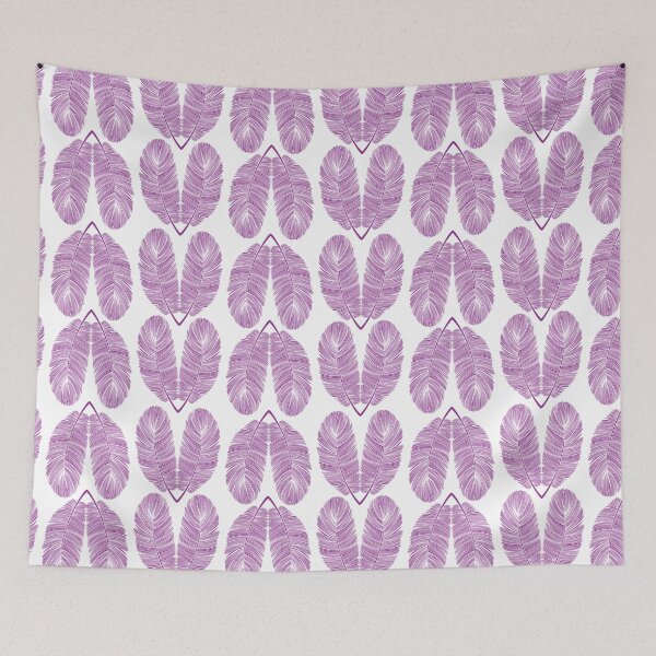 Item preview, Purple Detailed Feather Hearts designed and sold by RPuniquedesigns.