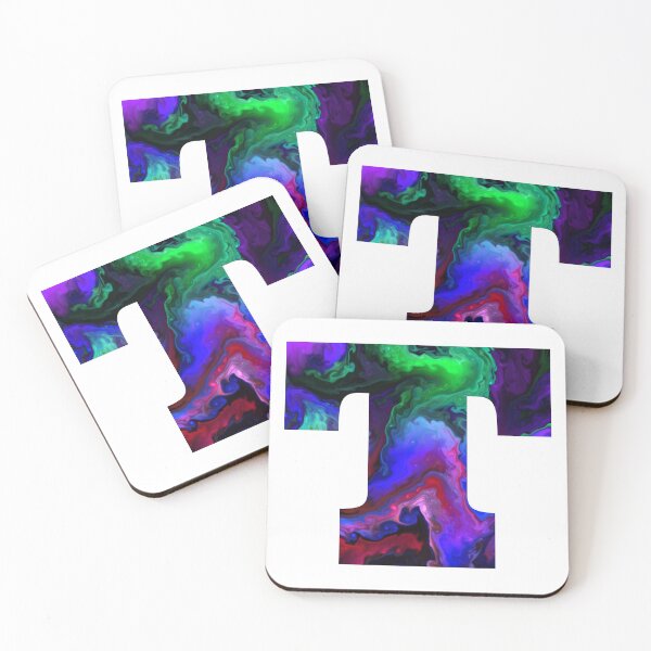 Item preview, Letter T - Cosmic Tie Dye  designed and sold by royrahul.