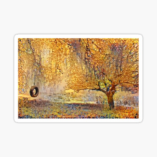 Redreaming Extinction Series: After Klimt Sticker
