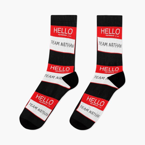 Item preview, Hello Im Team Nathan Name Tag Custom Personalised Design  designed and sold by CreatedbyJR.