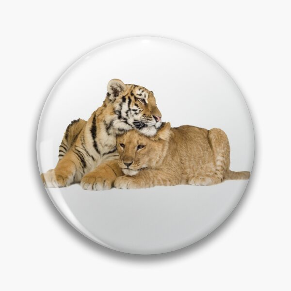 Item preview, Cute Tiger Cub And Lion Cub designed and sold by Designs By Creation.