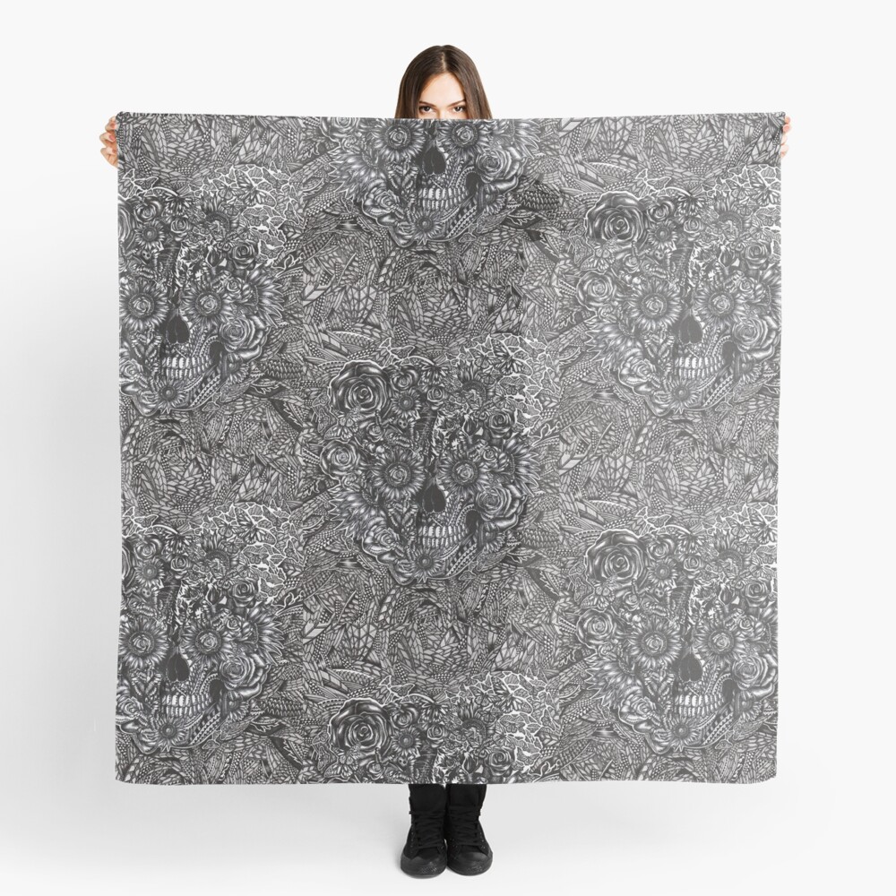 Sensory Overload Skull Scarf