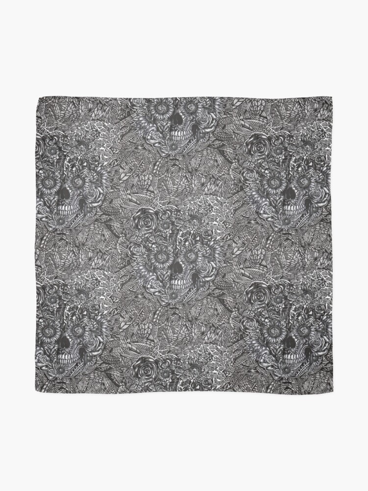 Alternate view of Sensory Overload Skull Scarf