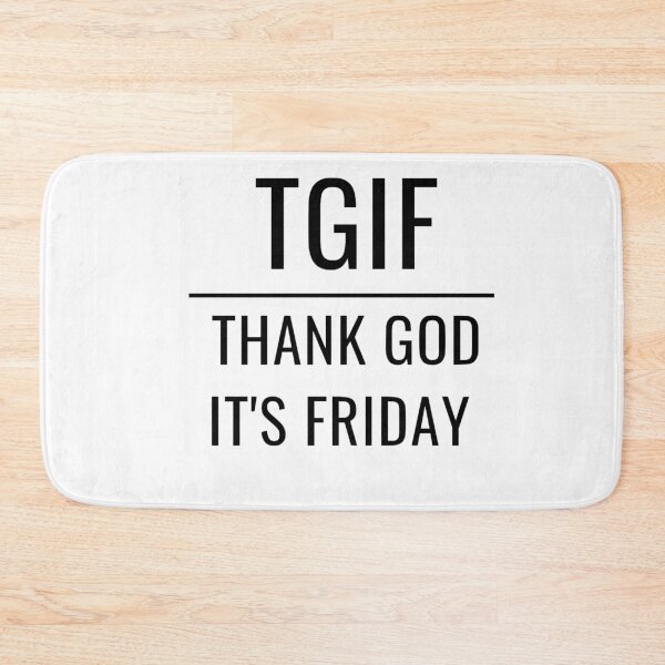 Item preview, GALATHI TGIF - Thank GOD its Friday designed and sold by Galathi Designs.