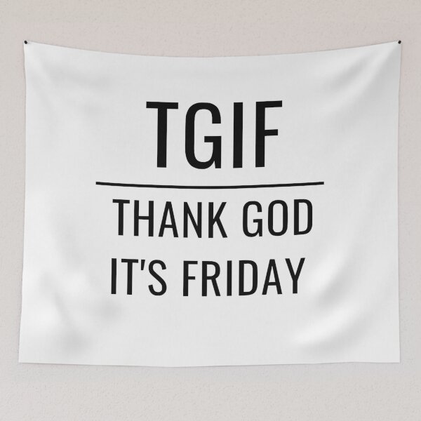 Item preview, GALATHI TGIF - Thank GOD its Friday designed and sold by Galathi Designs.
