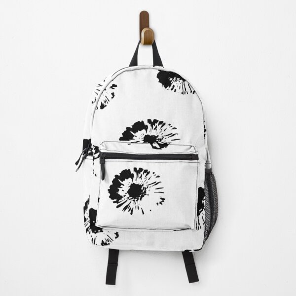 Item preview, black & white flowers designed and sold by StudioViArt.