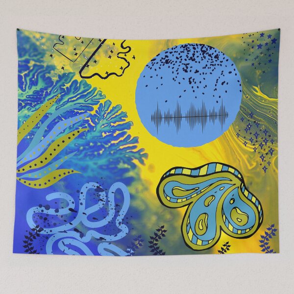 Item preview, Anemone Mnemosyne Abstract Art Poster designed and sold by Swooncake Press.