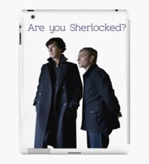 Sherlock- Are you Sherlocked? iPad Case/Skin
