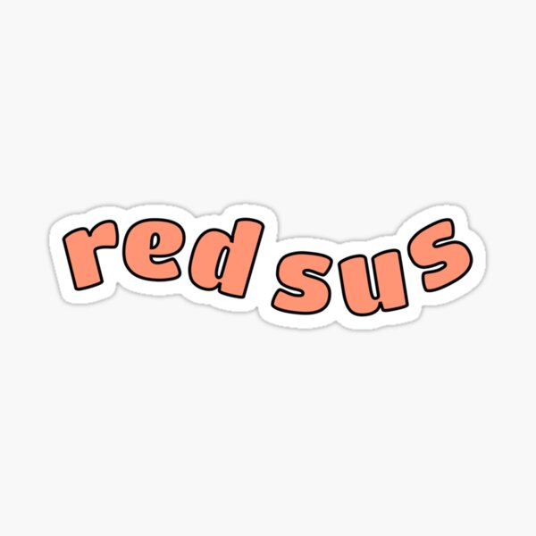 Red Sus - Among Us Game - Sticker