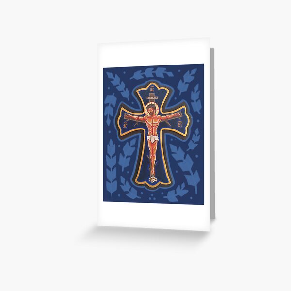 Item preview, Icon of Christ Crucified designed and sold by LutheranIcons.