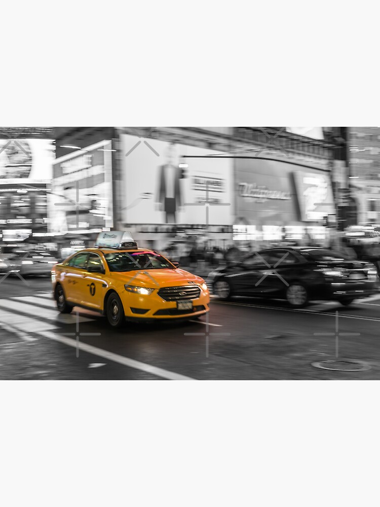 "NYC Taxi Cab" Sticker by DiegoGarcia Redbubble