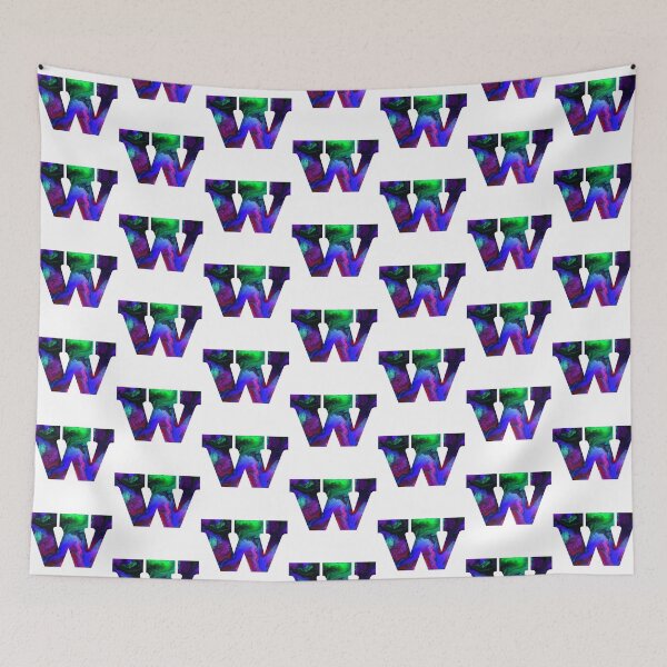 Item preview, Letter W - Cosmic Tie Dye  designed and sold by royrahul.