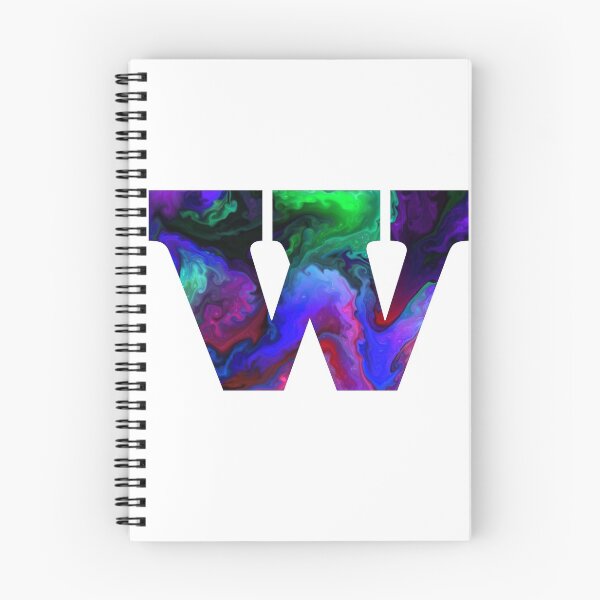 Item preview, Letter W - Cosmic Tie Dye  designed and sold by royrahul.