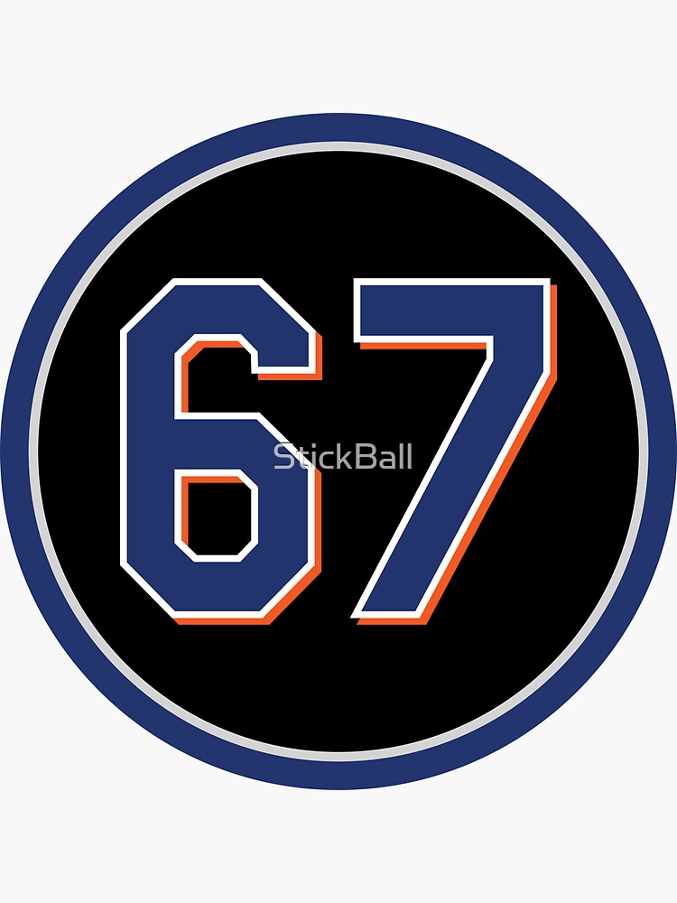 Darryl Strawberry #18 Jersey Number Sticker for Sale by StickBall