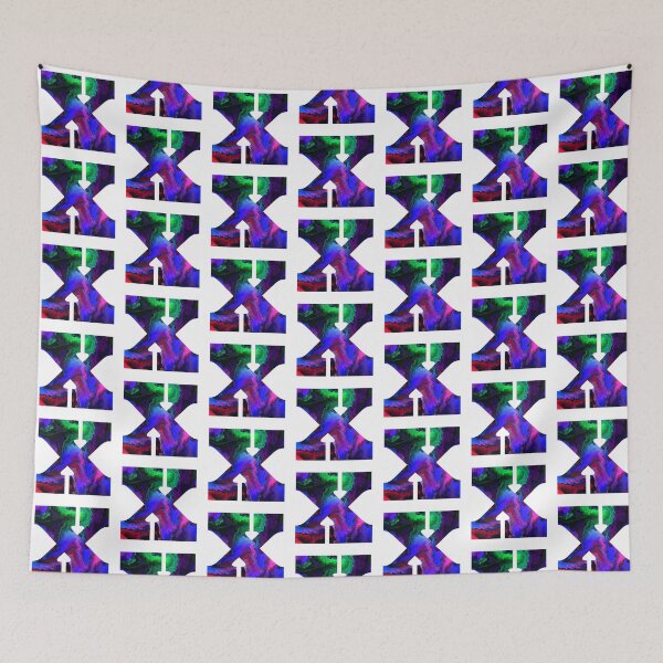 Item preview, Letter X - Cosmic Tie Dye  designed and sold by royrahul.
