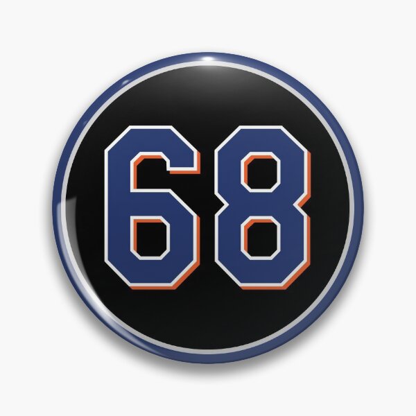 Item preview, Dellin Betances #68 Jersey Number designed and sold by StickBall.