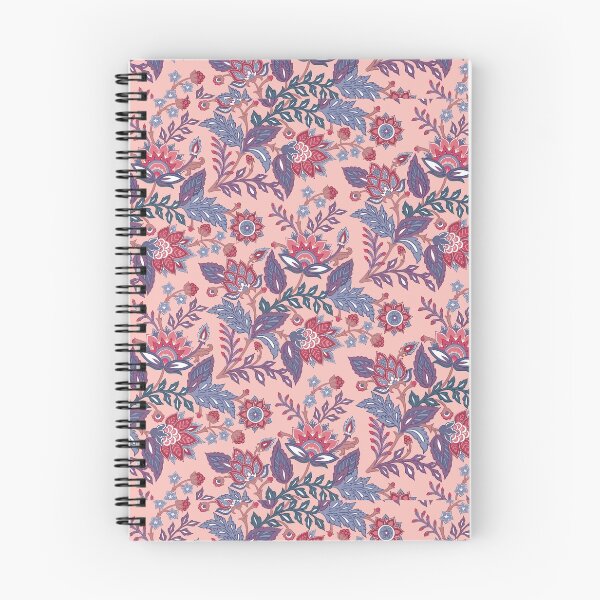 Item preview, Pink florals on beige designed and sold by Geetika Batra.