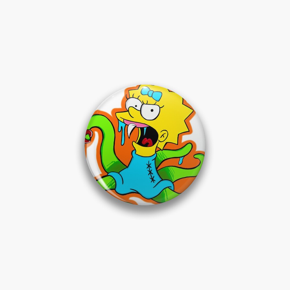 Alien Maggie Pin For Sale By Madhyena31 Redbubble