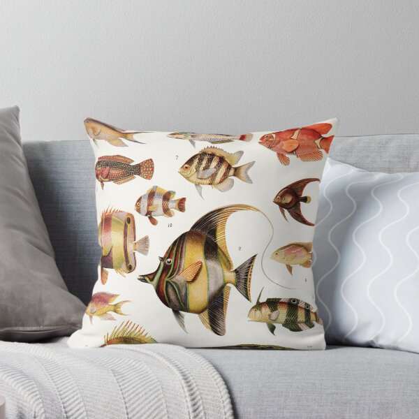 Item preview, Adolphe Millot - Poissons des coraux - French vintage zoology poster designed and sold by DejaVuStudio.