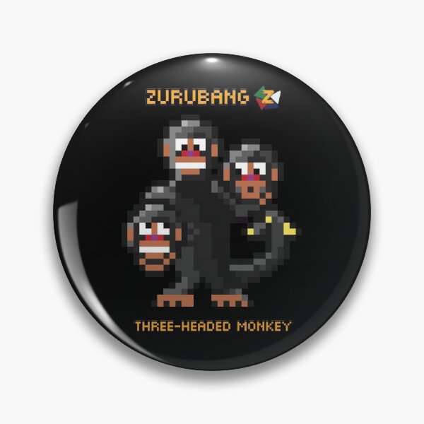 Item preview, Three-Headed Monkey - Zurubang designed and sold by Zurubang.