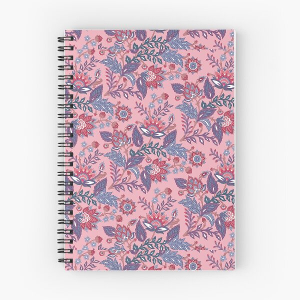Item preview, Pink florals on baby pink designed and sold by Geetika Batra.