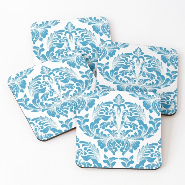 Item preview, Blue Damask Deco designed and sold by mischellero.