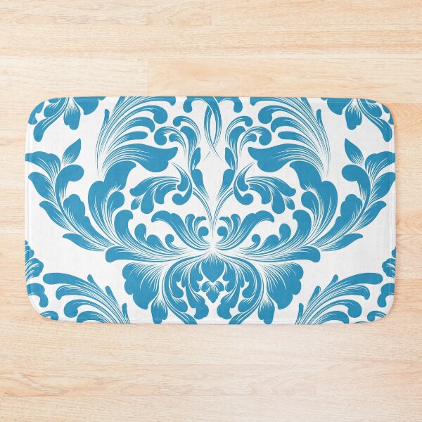 Item preview, Blue Damask Deco designed and sold by mischellero.
