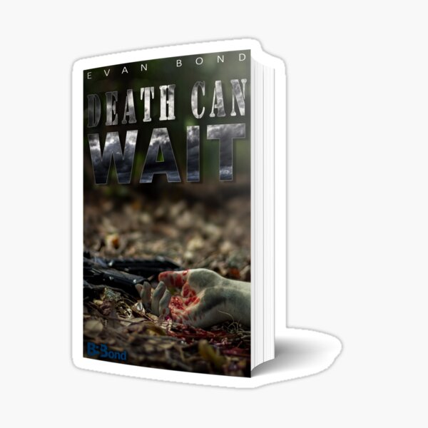 Death Can Wait Paperback Sticker