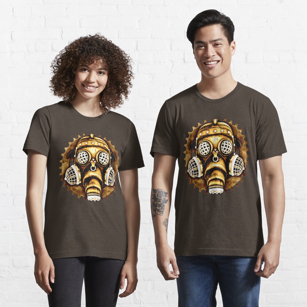 Steampunk/Cyberpunk Gas Mask #1D Steampunk T-Shirts Essential T-Shirt