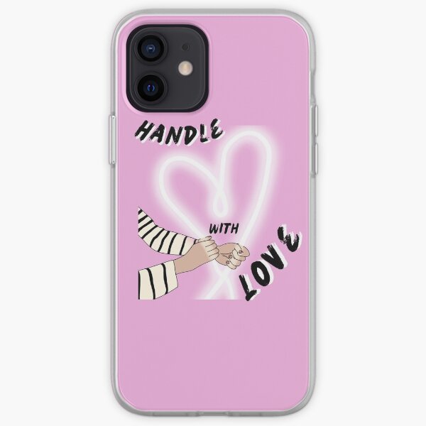handle with love iPhone Soft Case