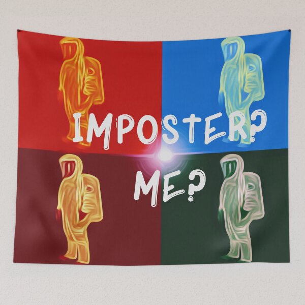 Item preview, Imposter? Me? Crewmates designed and sold by Gordon Nelson.