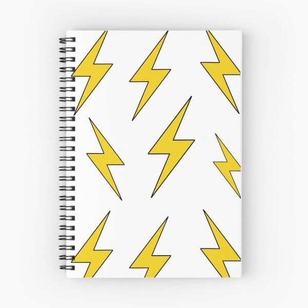 Item preview, Yellow Aesthetic Lightning Bolts designed and sold by Aryeh Studio.