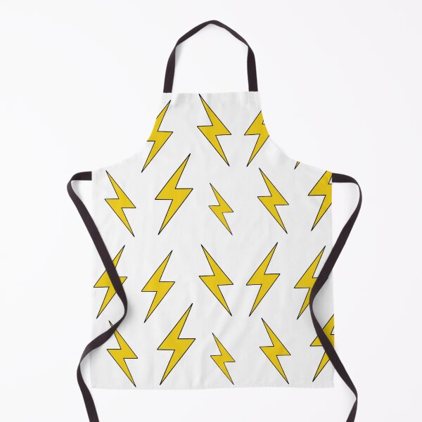 Item preview, Yellow Aesthetic Lightning Bolts designed and sold by Aryeh Studio.