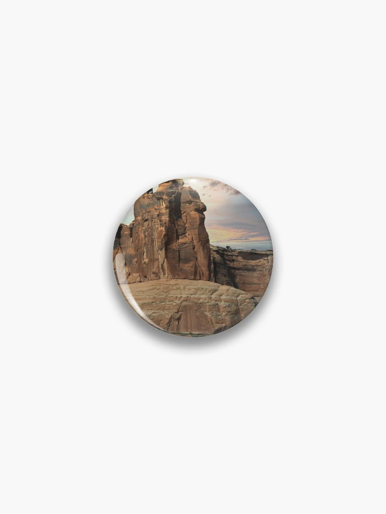 Thumbnail 1 of 3, Pin, Balanced Rocks designed and sold by Dennis Begnoche.