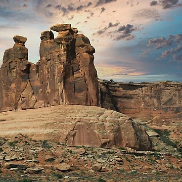 Artwork thumbnail, Balanced Rocks by Dennis Begnoche