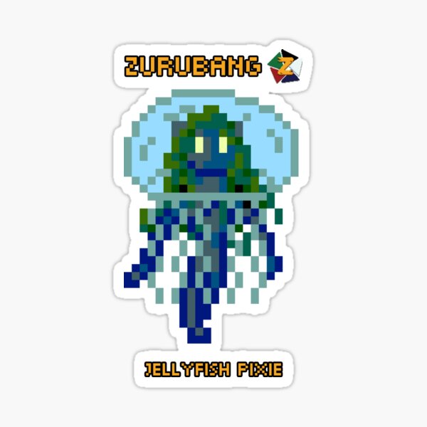 Jellyfish Pixie - Zurubang Sticker