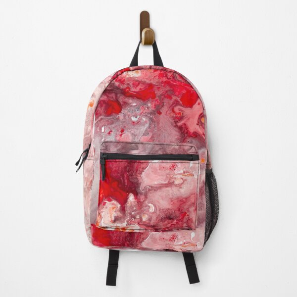 Item preview, Pink & Red Liquid Marble Painting  designed and sold by newburyboutique.