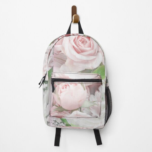 Item preview, Romantic Blush Pink & White Roses designed and sold by newburyboutique.